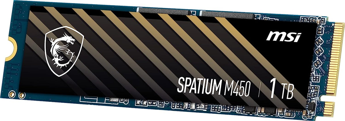 Ổ cứng SSD MSI SPATIUM M450 V1 PCIE 4.0 NVME M.2 500GB / M450 V1 1TB GEN4.0 X 4 - Hàng Chính Ổ cứng SSD MSI SPATIUM M450 V1 PCIE 4.0 NVME M.2 500GB / M450 V1 1TB GEN4.0 X 4 - Hàng Chính