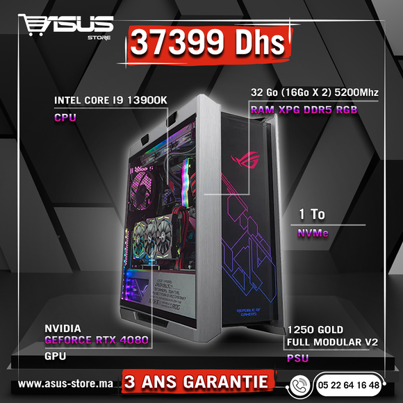 WORKSTATION GAMER INTEL CORE i9-13900K - RTX 4080