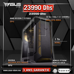 WORKSTATION GAMER AMD RYZEN 7 5700X-RTX 4070Ti