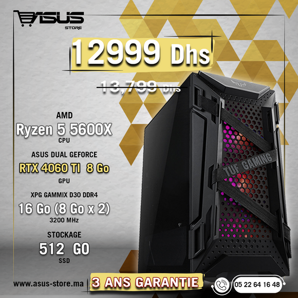 PC Gamer – Asus Store Maroc - Setup Gamer & Composant