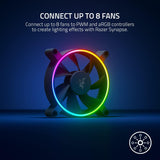 Razer Ventilateur pour PC Kunai 120MM aRGB LED PWM Performance Fan - 1 Fan Ref: RC21-01800100-R3M1
