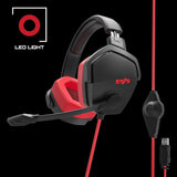 Energy Sistem Casque ESG 4 Surround 7.1 Rouge