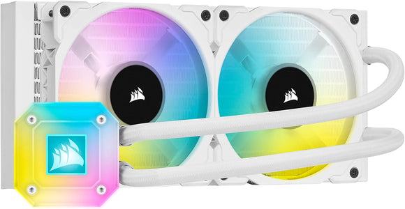Corsair Refroidisseur Liquide CPU H100i ELT CAP Ref: CW-9060050-WW Blanc