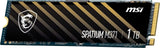 MSI SSD Interne SPATIUM M371 NVMe M.2 1TB