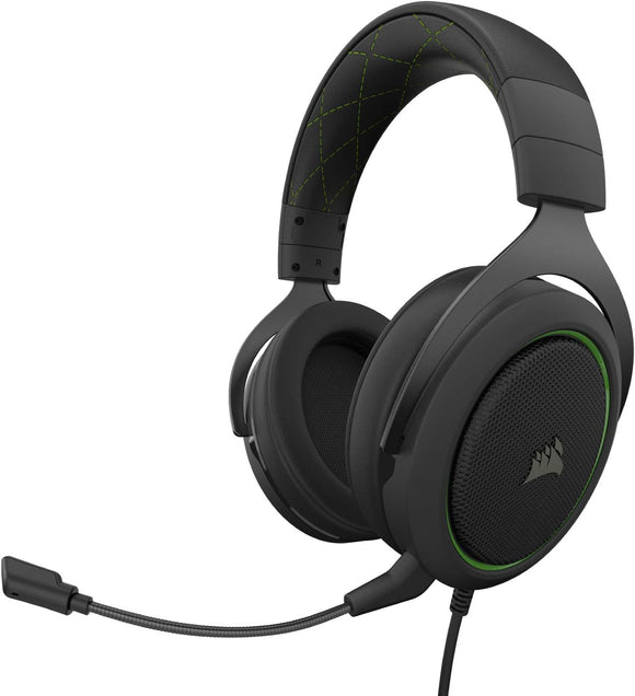 Corsair Casque HS50 PRO Stereo Vert Ref: CA-9011216-EU