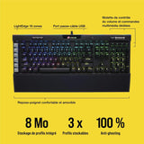 Corsair Clavier K95 RGB PLTN MX Speed Noir Ref: CH-9127014-FR