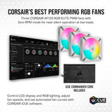 Corsair Refroidisseur Liquide iCue H150i Ref: CW-9060077-WW Blanc