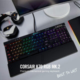 Corsair Clavier K70 RGB MK.2 Cherry MX Rouge FR Ref: CH-9109010-FR