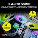 Corsair Refroidisseur Liquide CPU H100i ELT CAP Ref: CW-9060050-WW Blanc