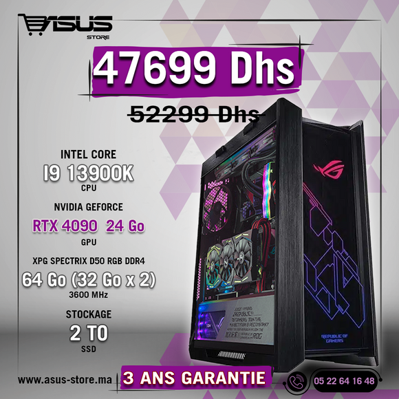 PC GAMER INTEL CORE I9-13900K-RTX 4090