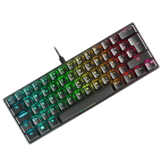 Clavier Gamer Mars Gaming MKMINIBFR (Noir) - Blue Switch