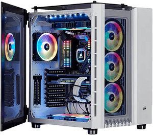 BOITIER PC GAMER CORSAIR CRYSTAL 680X RGB (Blanc)
