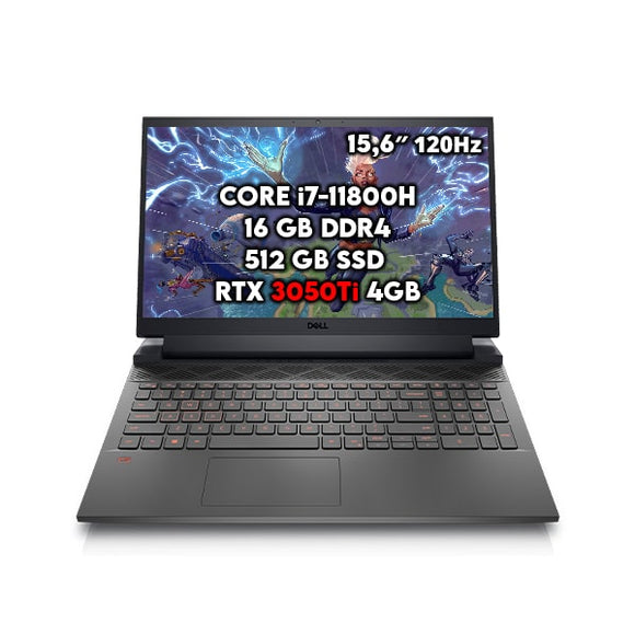 Dell G15 5511 - Core™ i7 11th, RTX 3060, 16GB, 1TB