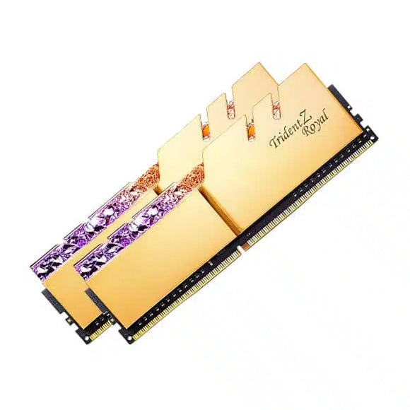 RAM G.Skill Trident Z Royal 16 Go (2x 8 Go) DDR4 3600 MHz CL18 - Or