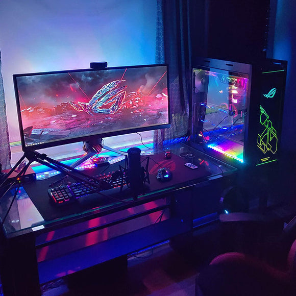 SETUP GAMER INTEL CORE i5 11400F-RTX 3050 + MONITEUR GAMER + PACK GAMER