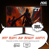 AOC C27G4H 27" 180Hz 0.5ms Curved