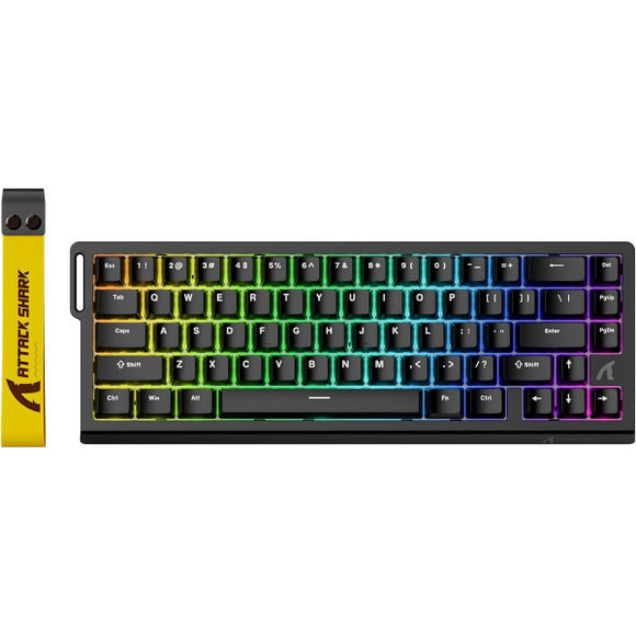ATTACK SHARK X68 HE BLACK (Magnetic Switch)