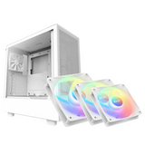 BUNDLE NZXT H5 Flow White + 3xNZXT F120 RGB Core (White)