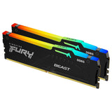 Kingston FURY Beast RGB 64Go (2 x 32Go) DDR5 6000 MHz CL36