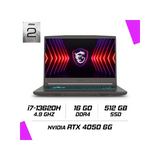 MSI-THIN-B13VE-2660XMA | 15.6(144Hz) | i7-13620H | 8GB*2 DDR4 | 512GB SSD Gen 4 | RTX 4050 | FDOS