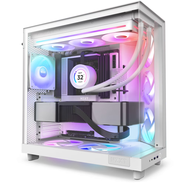 NZXT F360 RGB Core (White) – Asus Store Maroc - PC Gamer & Composant ...