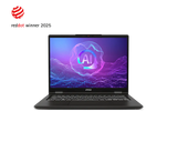 MSI-Venture 14 AI A2HMG-036MA | Classic Black | 14" 2.8K OLED 120Hz | Intel Arc Graphics | Intel Core Ultra 7-255H | 16GB x 2 DDR5 | 1TB NVMe SSD | W11H