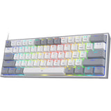 Redragon K616 Fizz PRO 60% Wireless RGB Red Switches (White/Gray)