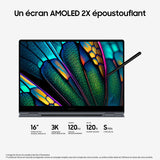 Samsung Galaxy Book4 Pro 360 16" (NP960QGK-KG2FR) Ultra 7 155H/16 Go DDR5/512 Go/Intel Arc Graphics/16" AMOLED (SANS EMBALLAGE)