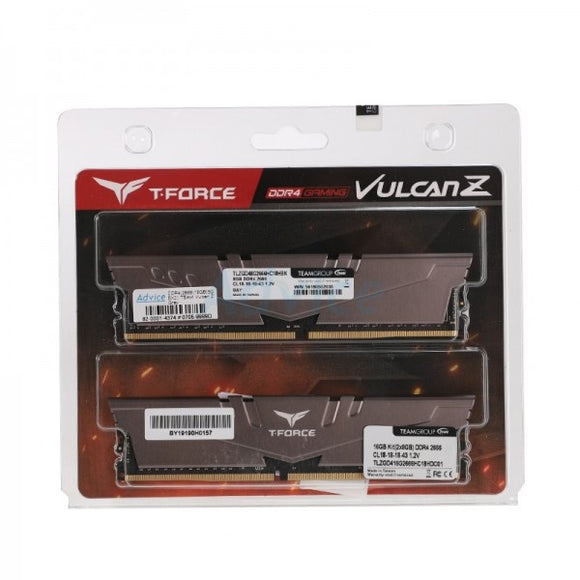 TeamGroup VULCAN Z GRIS 16Go (2x 8Go) DDR4 3200MHz CL16