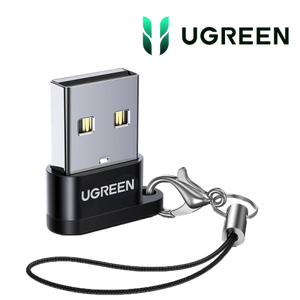 Ugreen Adaptateur USB-A Male 2.0 to USB-C Female NOIR