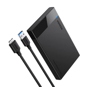 UGREEN USB 3.0 Boîtier Externe pour Disque Dur 2,5 Pouces SATA III II I HDD SSD(30848)
