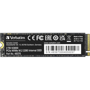 VERBATIM Vi3000 2TB M.2 PCle GEN3X4