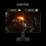 ASUS TUF Gaming VG32VQR - Moniteur Gaming Curved 31,5 (WQHD 2560x1440, 165 Hz, ELMBr, Adaptive-Sync, Freesync, 1 ms (MPRT)