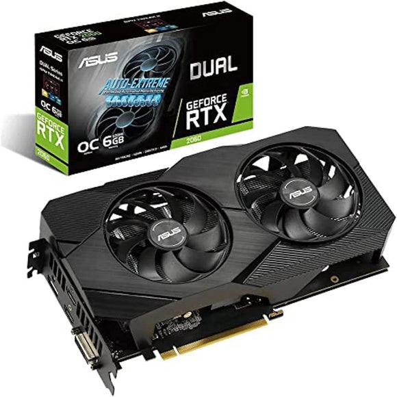 Carte Graphique Graphic Card DUAL GeForce RTX 2060 OC EVO Edition - Asus Store Maroc