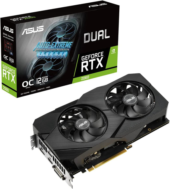 Carte Graphique Graphic Card DUAL-RTX2060-O12G-EVO - Asus Store Maroc